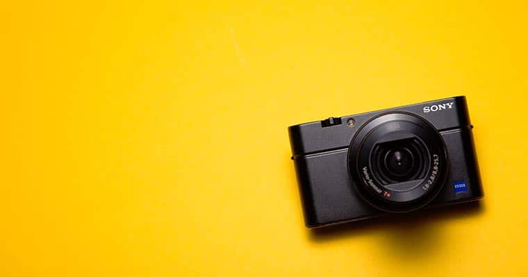 Camera youtuber vlog sony rx100 iii